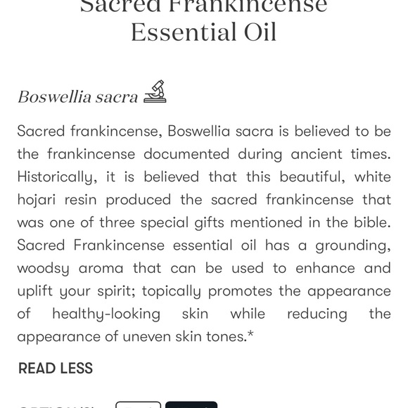 Young Living Sacred Frankincense Essential Oil - Rich Brown - Picture 2 of 5